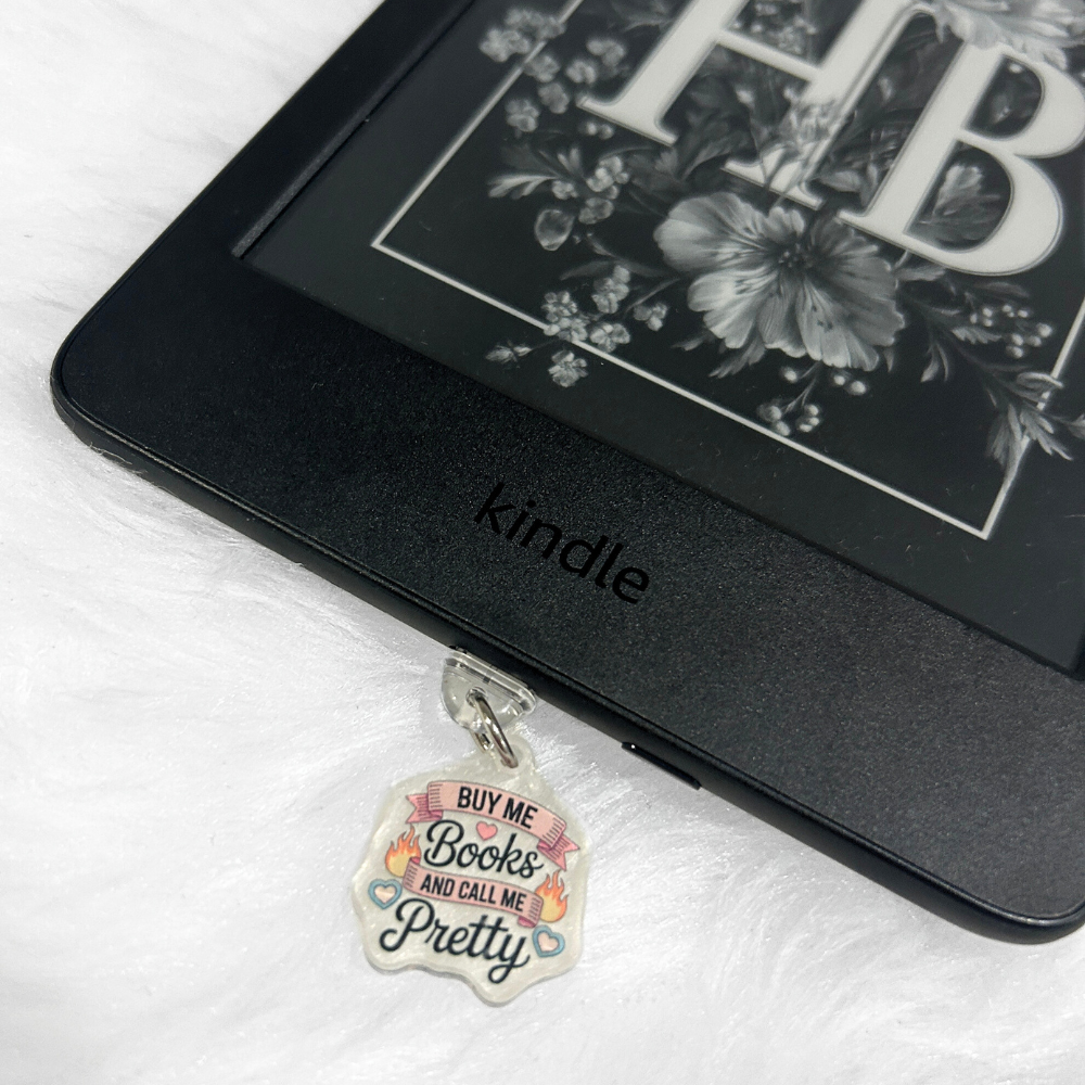 Buy Me Books & Tell Me I'm Pretty Kindle Usb C Dust Cover