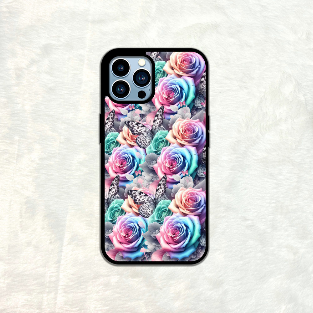 Rainbow roses