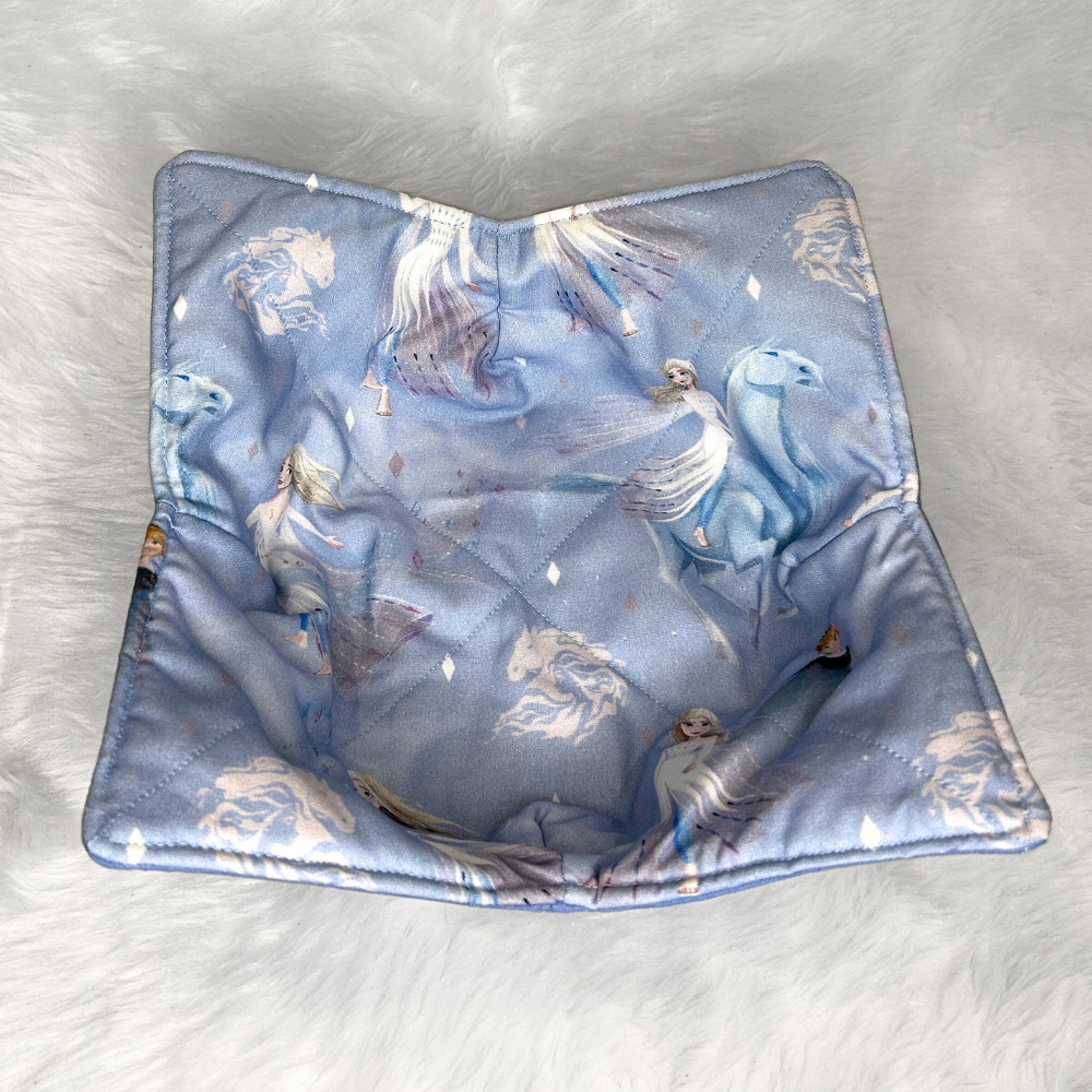 Blue Frozen Bowl Cozie