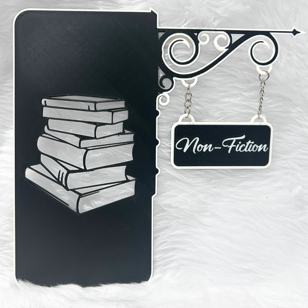 Non - Fiction Book Shelf organiser