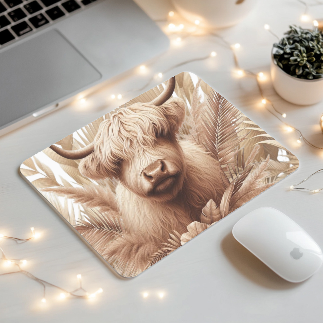 Highland Cow Mouse Pad