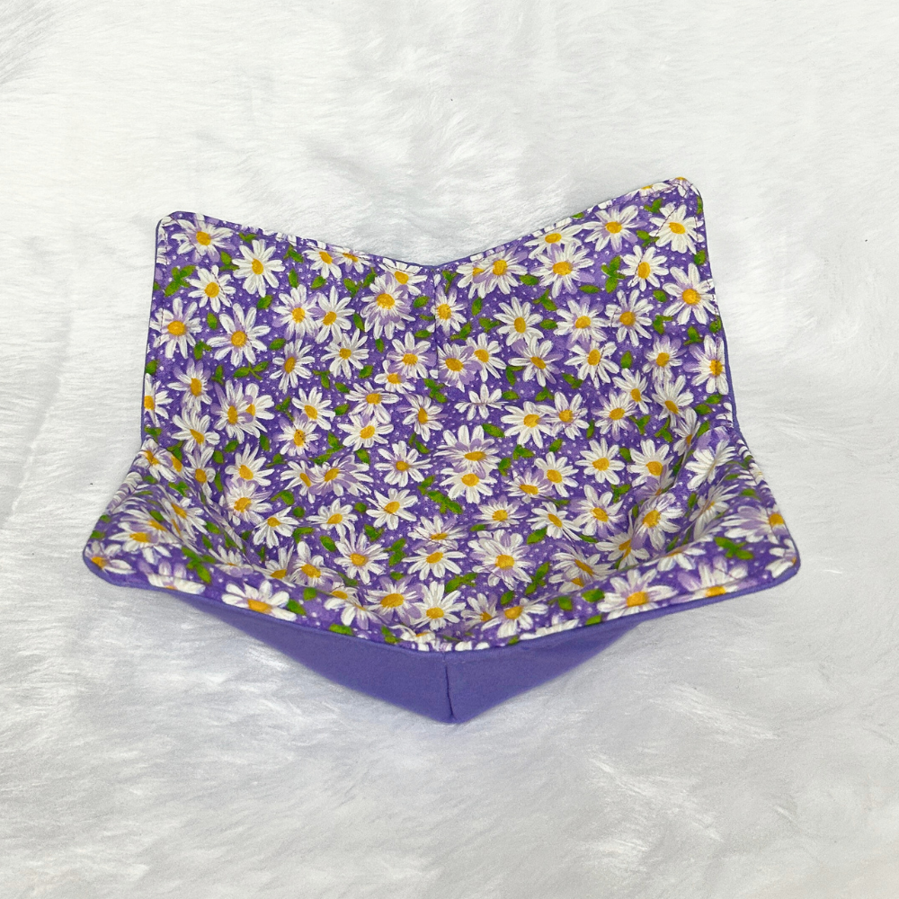 Purple Daisy Bowl Cozie