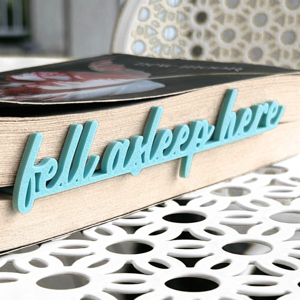 Fell Asleep Here Bookmark