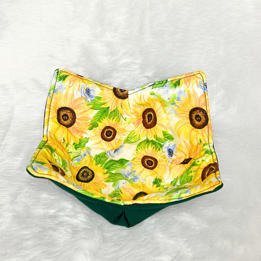 Yellow Sunflower Bowl Cozie