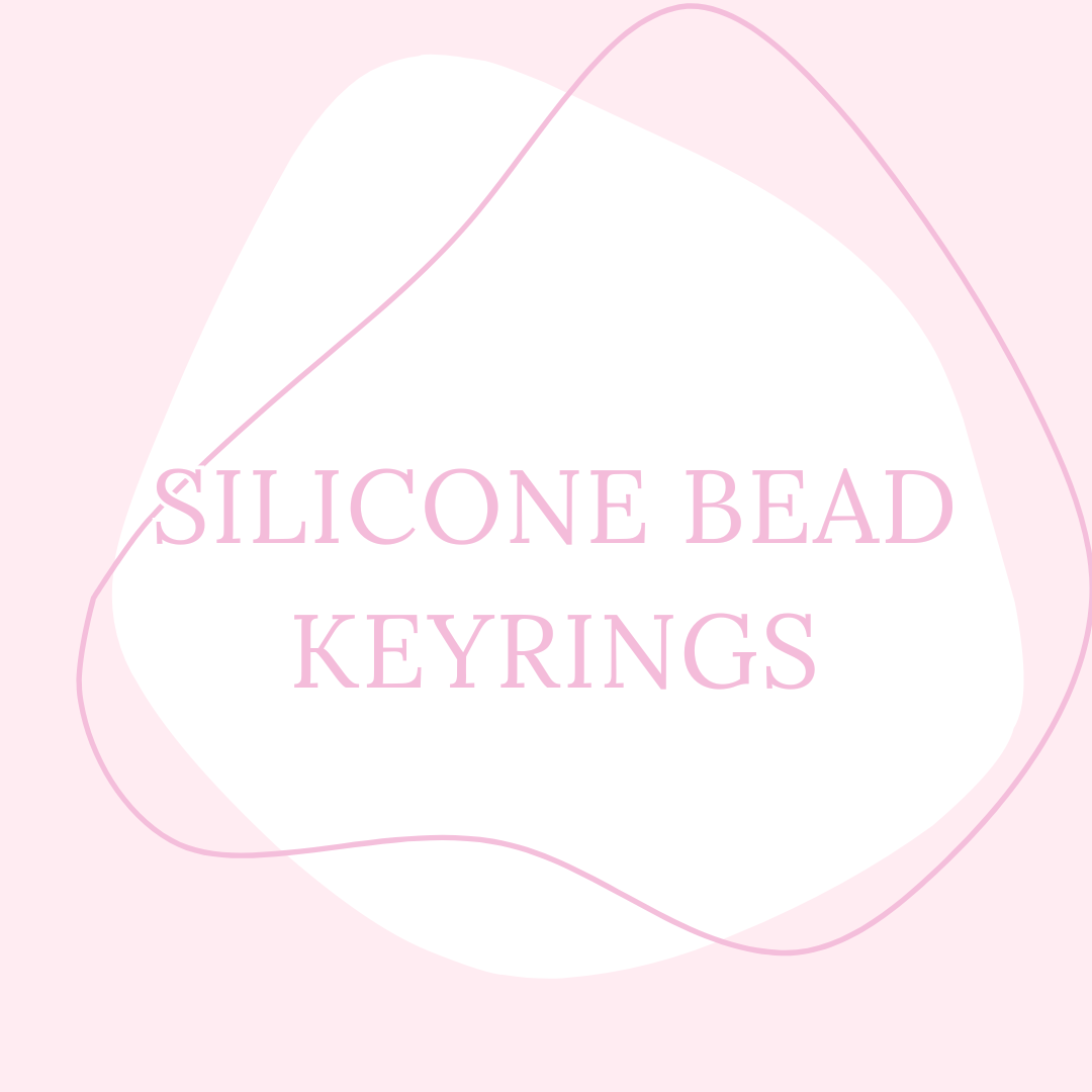 Silicone Bead Keychains