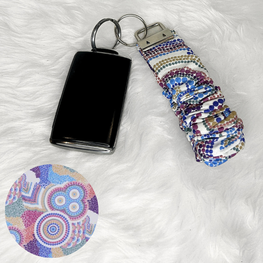 Evolving Beam Scrunchie Wristlet