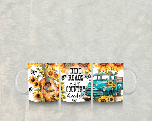 Dirt roads and country music