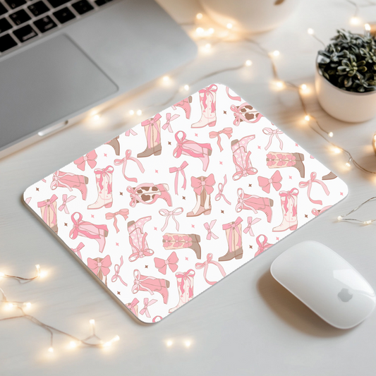 Cowgirl Boots Mouse Pad