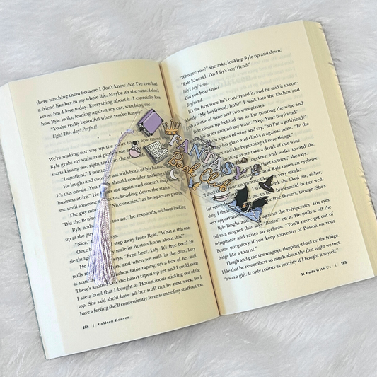 Fantasy Books Club Bookmark