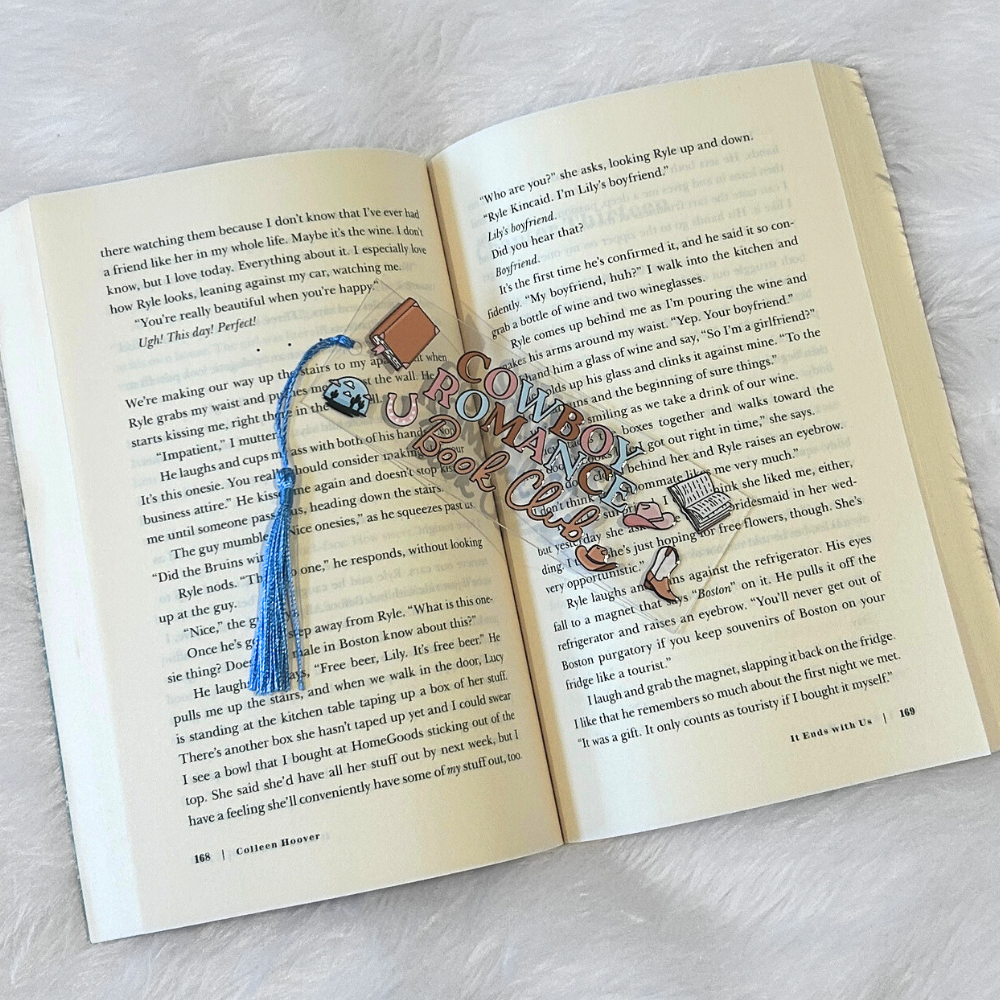 Cowboy Romance Book Club Bookmark