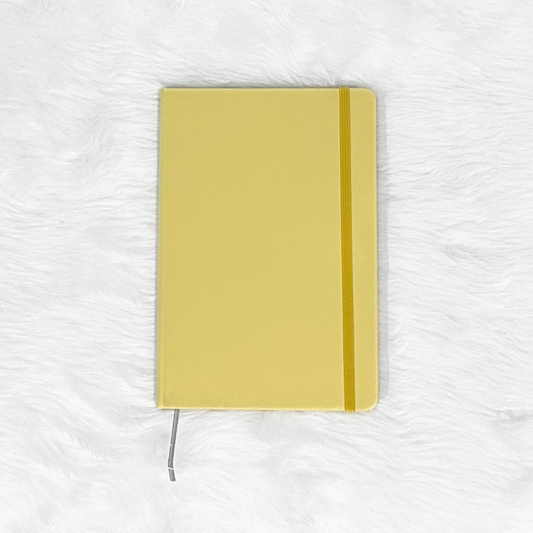 A5 Journal Pastel Yellow