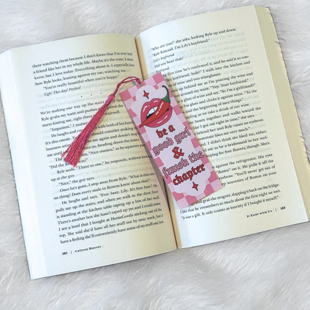 Finish The Chapter Bookmark