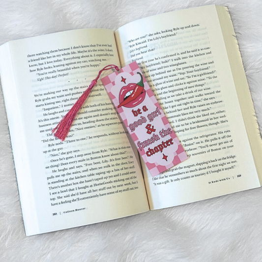 Finish The Chapter Bookmark
