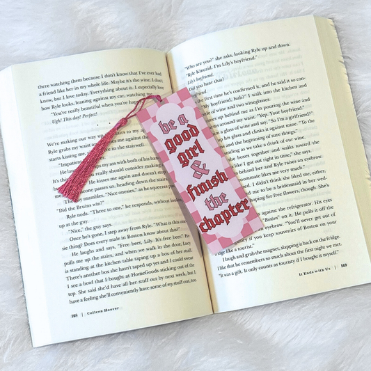 Good Girl & Finish The Chapter Bookmark