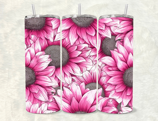Pink Sunflowers
