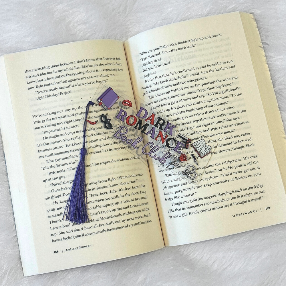 Dark Romance Books Club Bookmark