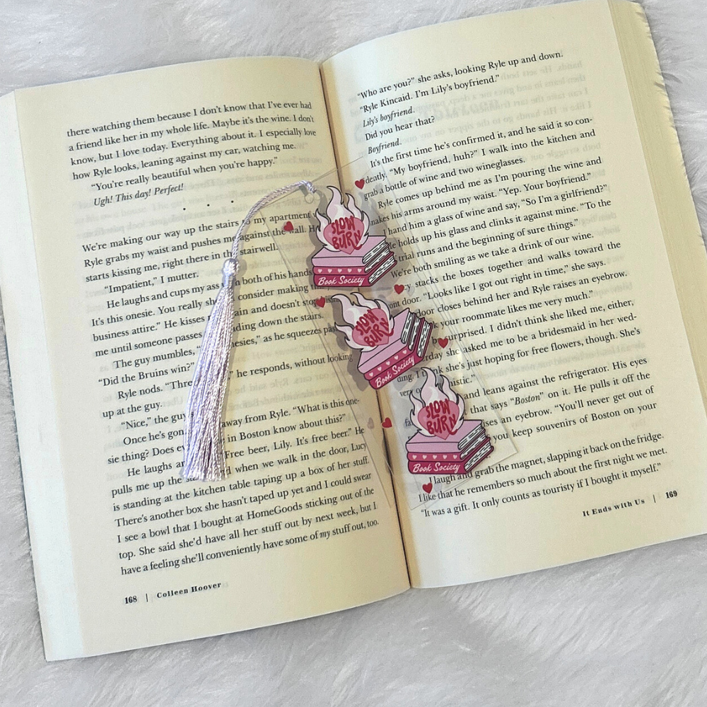 Slow Burn Book Society Bookmark