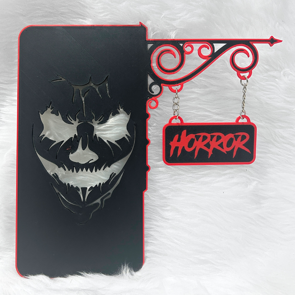 Horror Book Shelf organiser