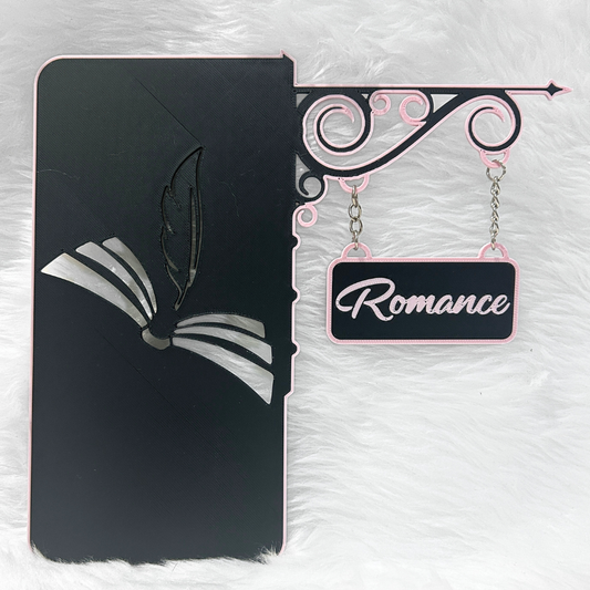 Romance Book Shelf organiser