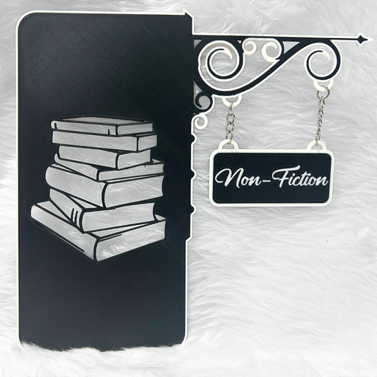 Non - Fiction Book Shelf organiser