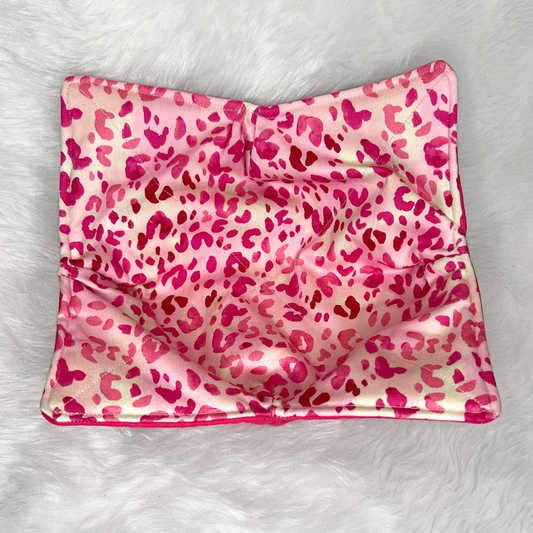 Pink Leopard Bowl Cozie