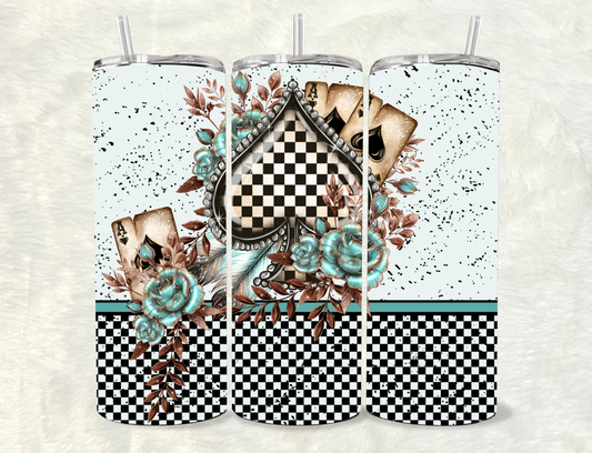 Checker Spades