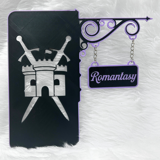 Romantasy Bookshelf Genre Decor