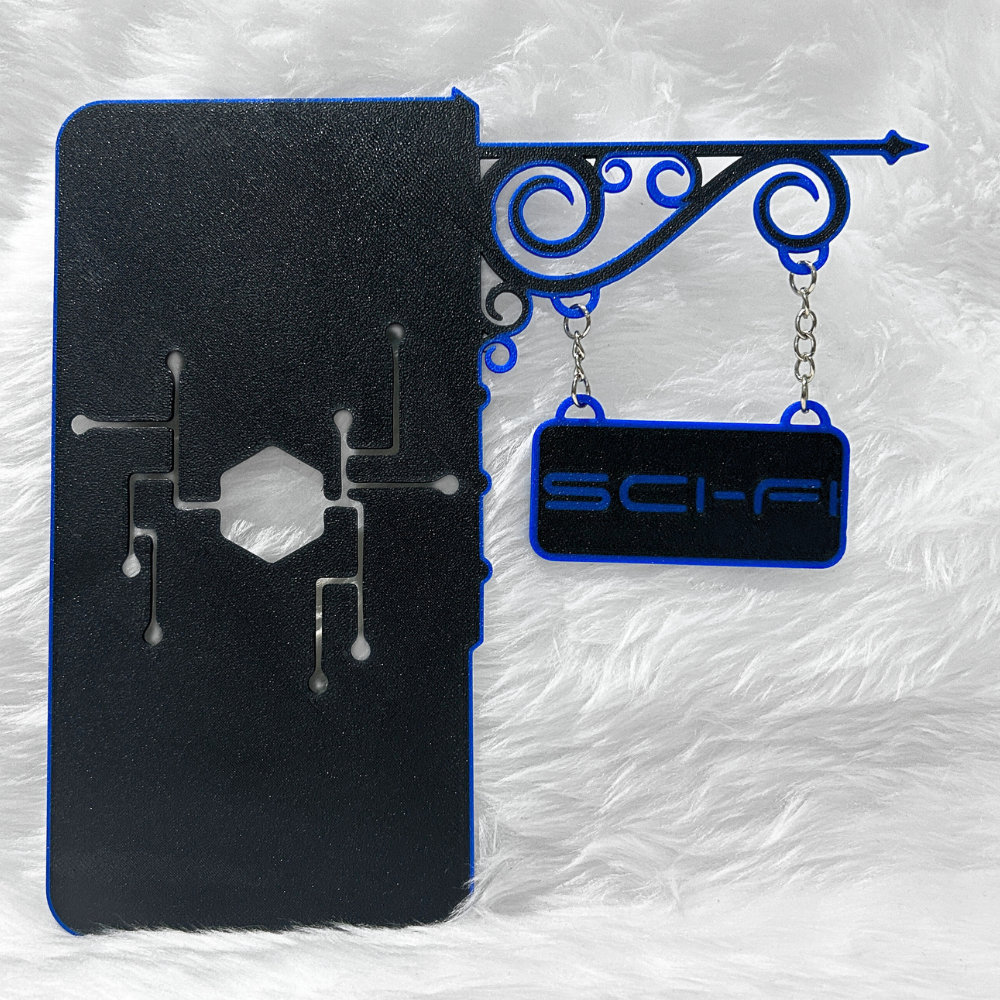 Sci - Fi Book Shelf organiser