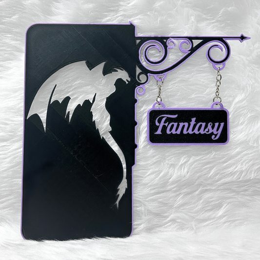 Fantasy Book Shelf organiser