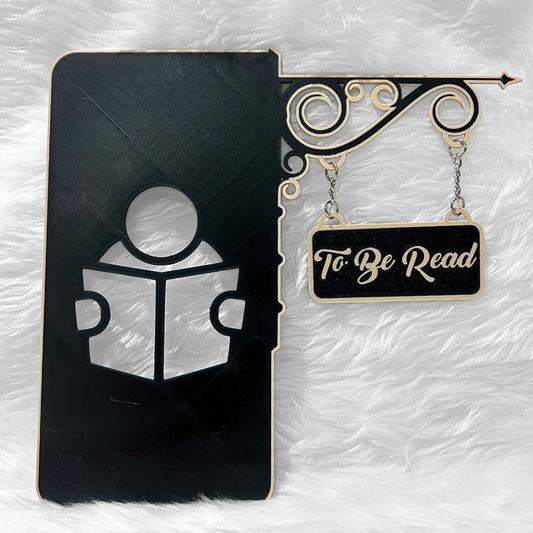 To Be Read Book Shelf organiser