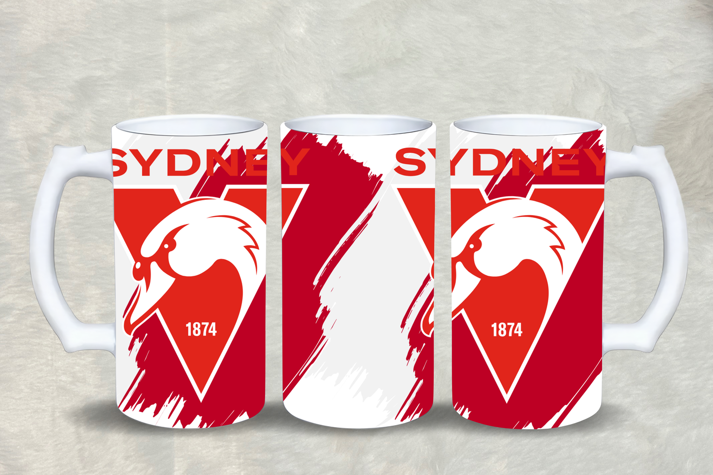 AFL Team Beer Glass