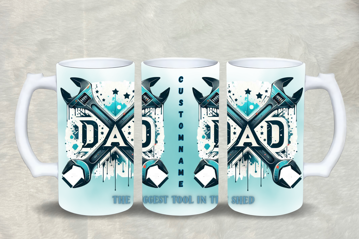 The Sharpest Tool In The Shed Beer Glass