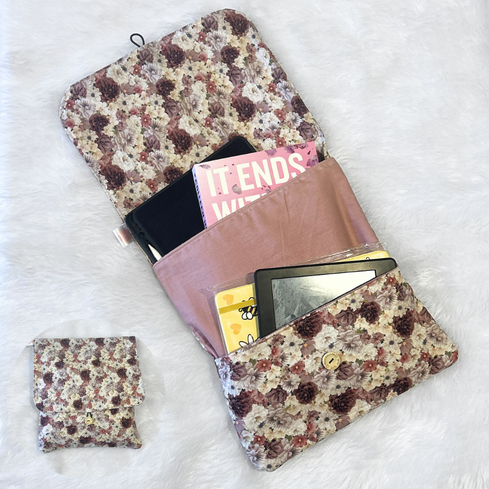 Floral iPad & Book Sleeve
