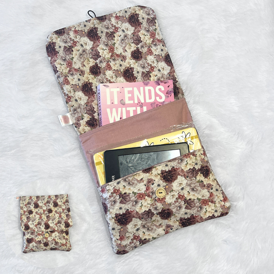 Floral E-Reader & Book Sleeve
