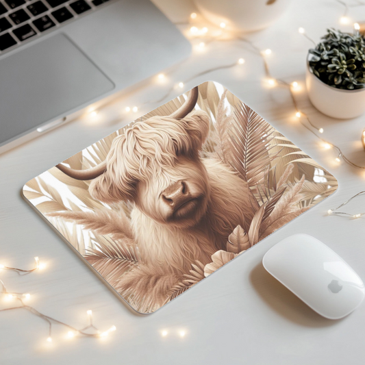 Highland Cow Mouse Pad