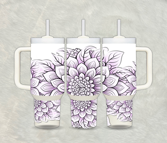 Purple mandala