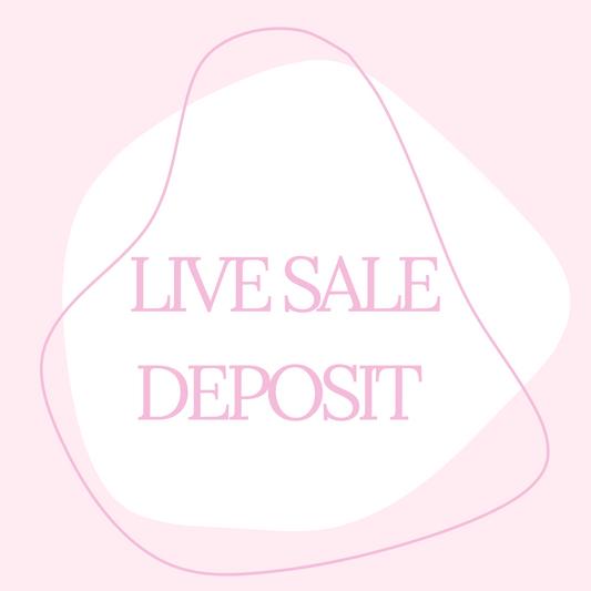 Live sale deposit