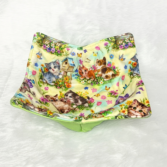 Green Cat Bowl Cozie