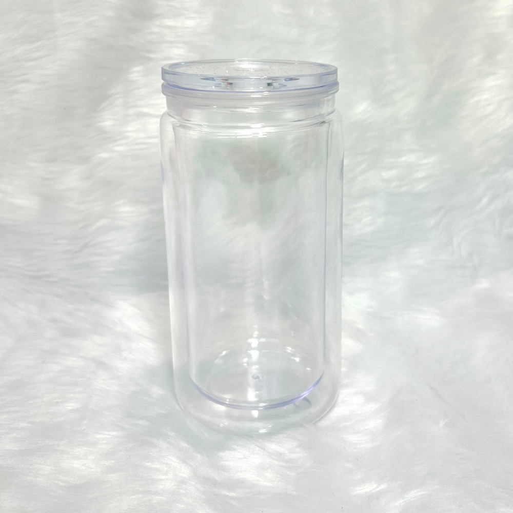 Acrylic Snow Globe Tumbler