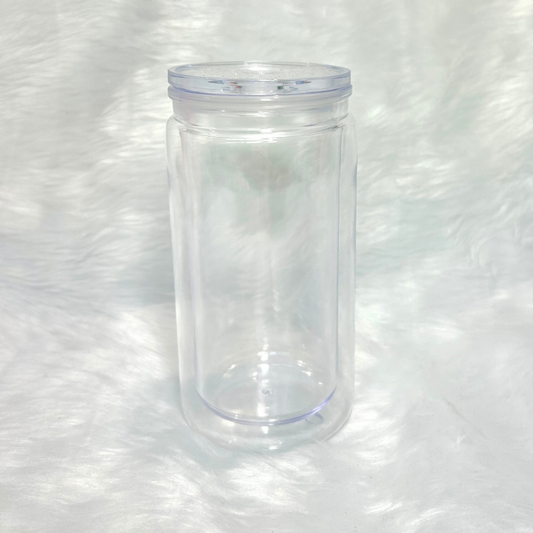Acrylic Snow Globe Tumbler