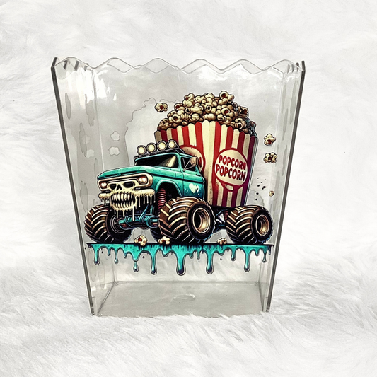 Monster Truck Popcorn Box