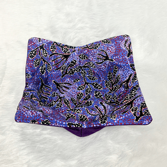Purple Aboriginal Bowl Cozie