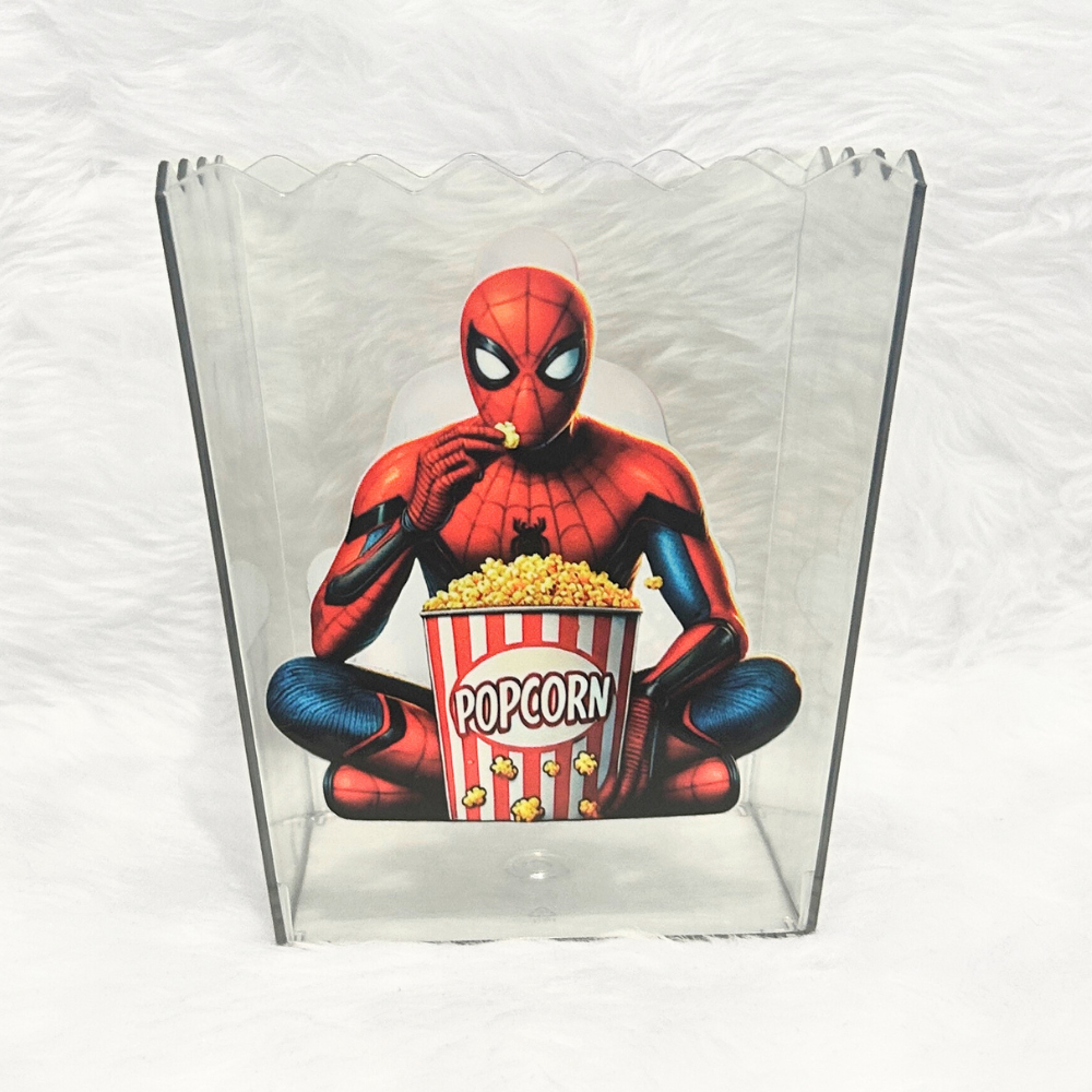 Spiderman Popcorn Box