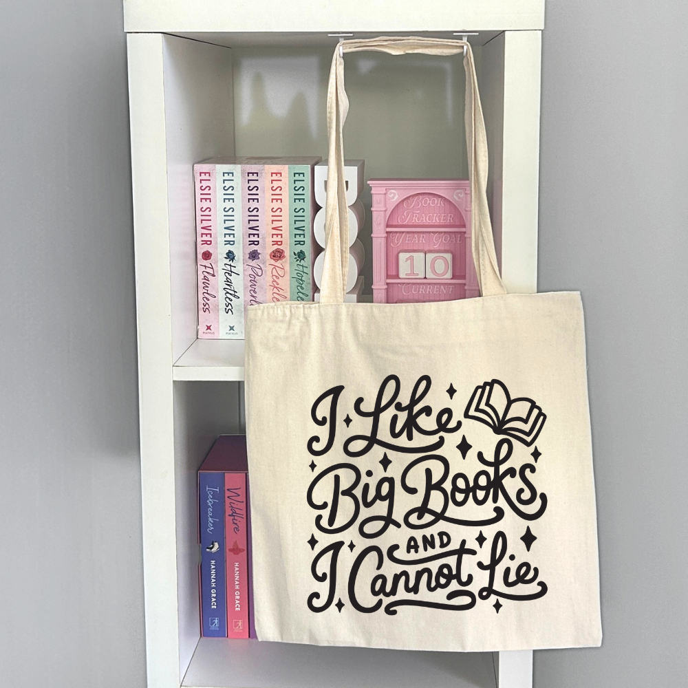 I Like Big Books Tote Bag