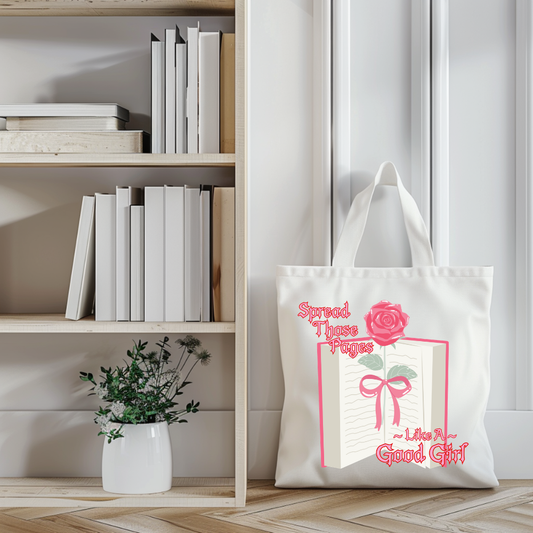 Spread Those Pages Tote Bag