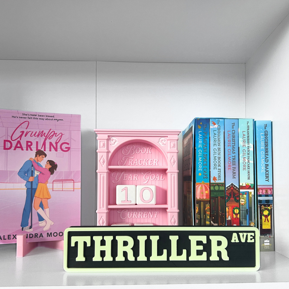 Thriller Ave Book Sign