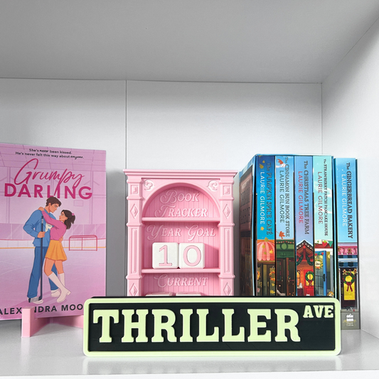 Thriller Ave Book Sign