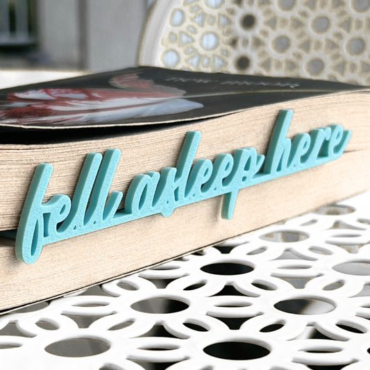 Fell Asleep Here Bookmark