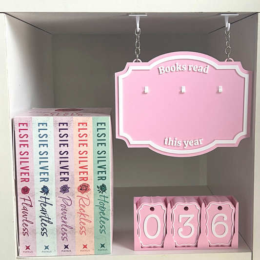 Pink Books Read This Year Counter