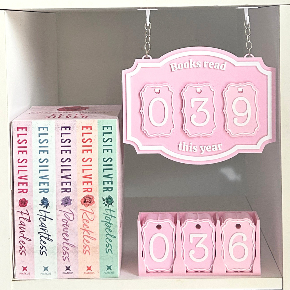 Pink Books Read This Year Counter